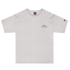 AFFICIAL x CHAMPION 'Mindin' my Business' Embroidered T-Shirt