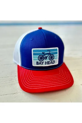 Bay Head Royal, Red & White Trucker Hat