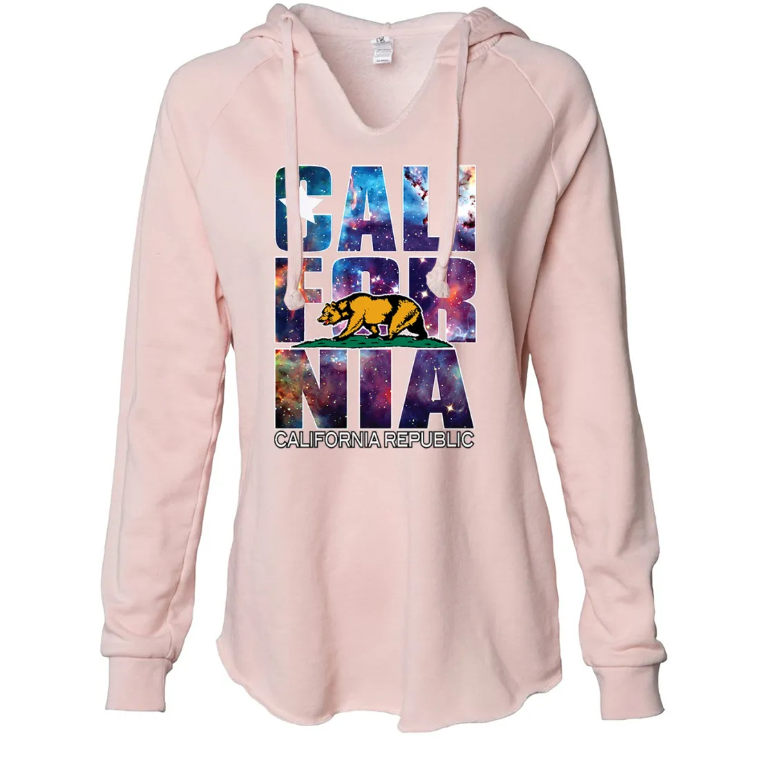 California Cosmic Retro Women's Soft Hooded Pullover