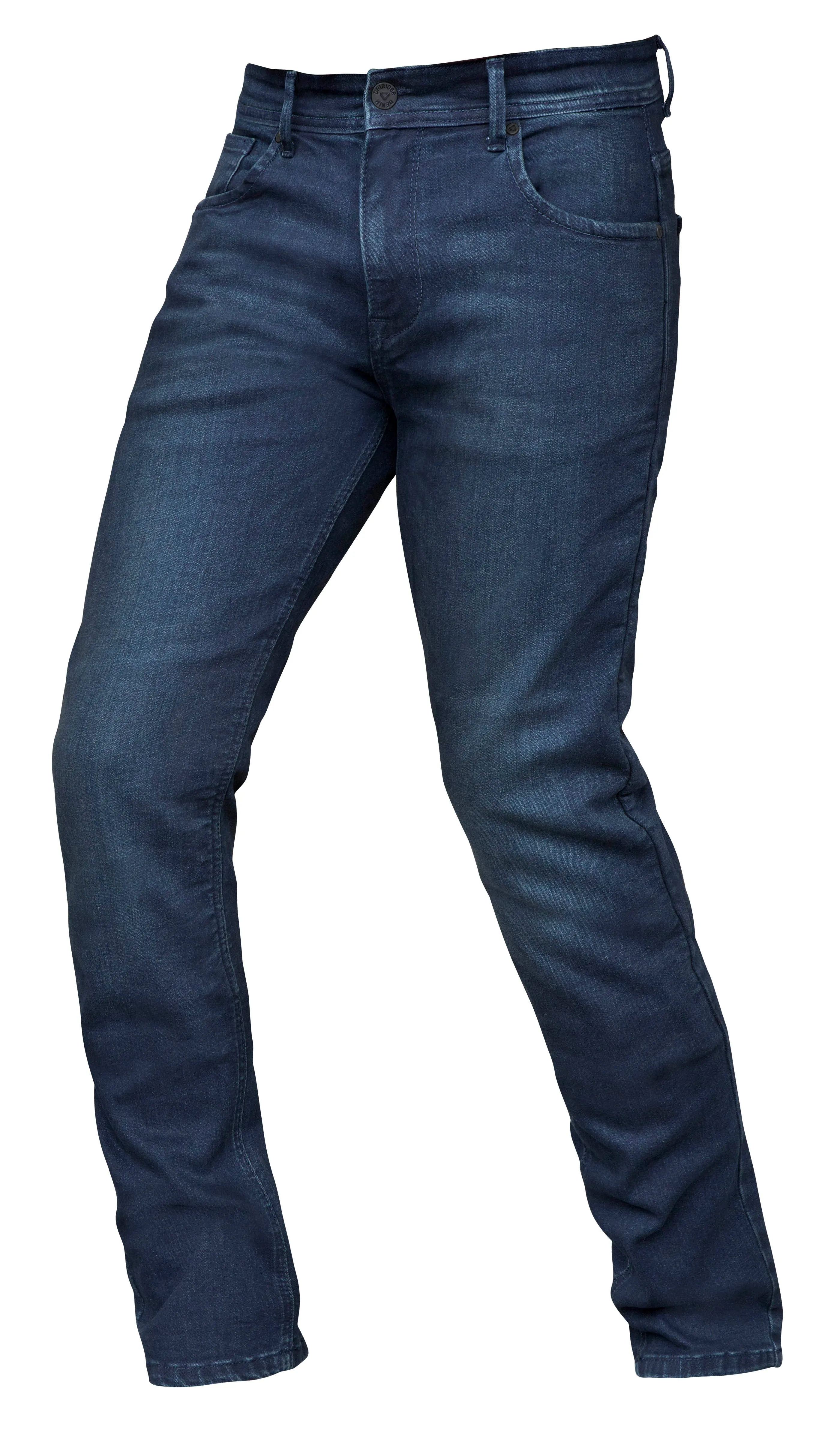 DRIRIDER TITAN INDIGO SHORT LEG PROTECTIVE JEANS