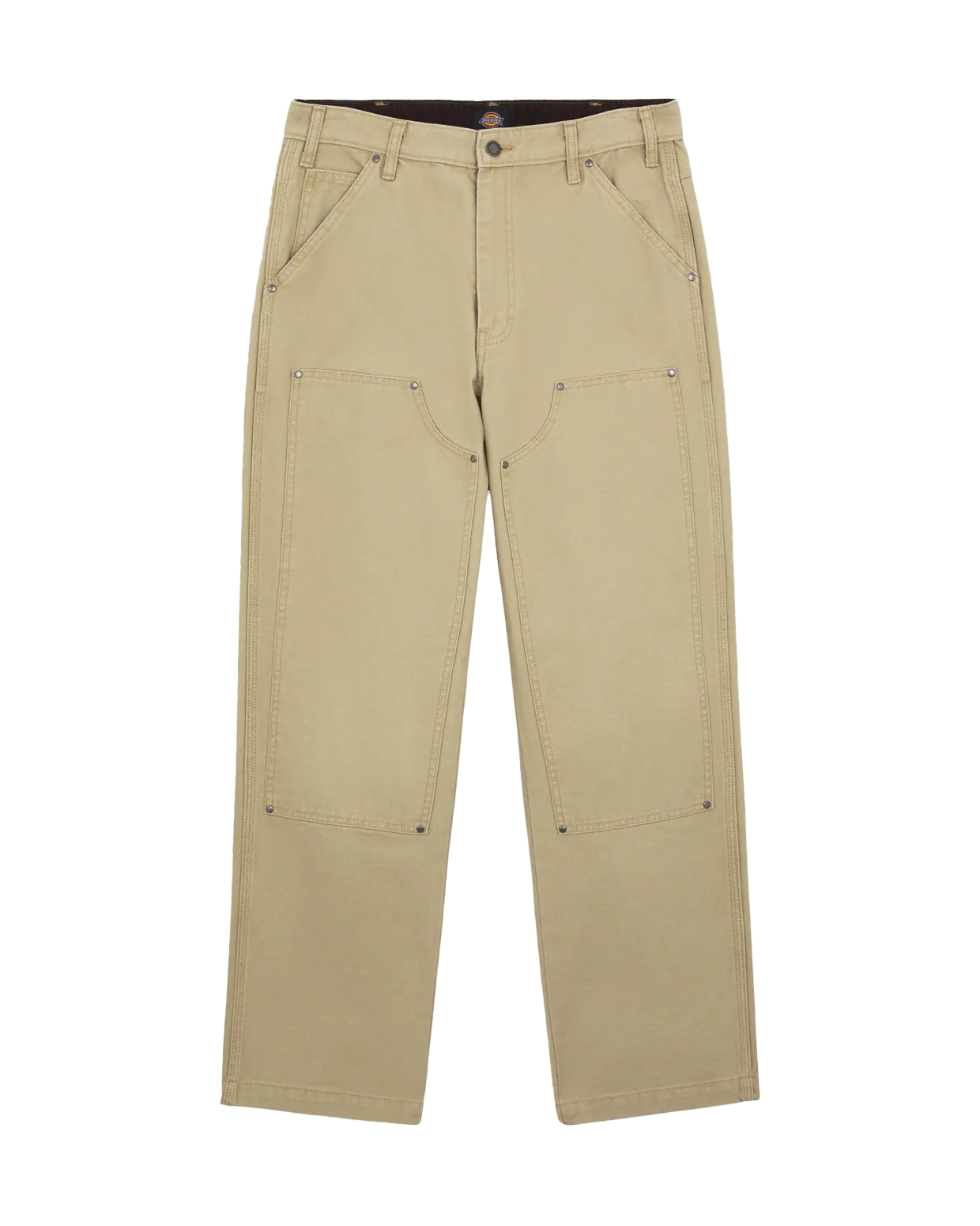 Duck Canvas Utility Trousers in Stone Washed Desert Sand