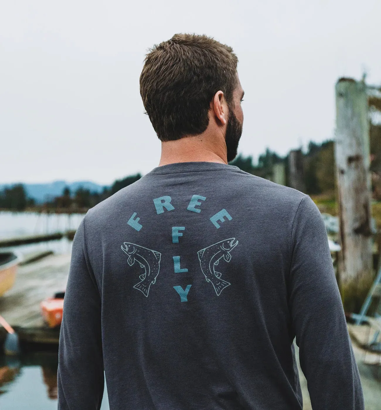 Free Fly Double Up Longsleeve Tee - Men's