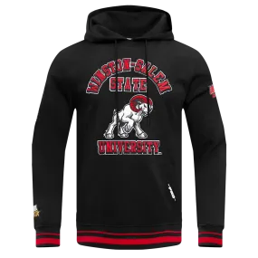 HBCU X NBA ALL STAR 2024 WINSTON-SALEM STATE UNIVERSITY MEN'S RIB PO HOODIE(BLACK/RED/BLACK)