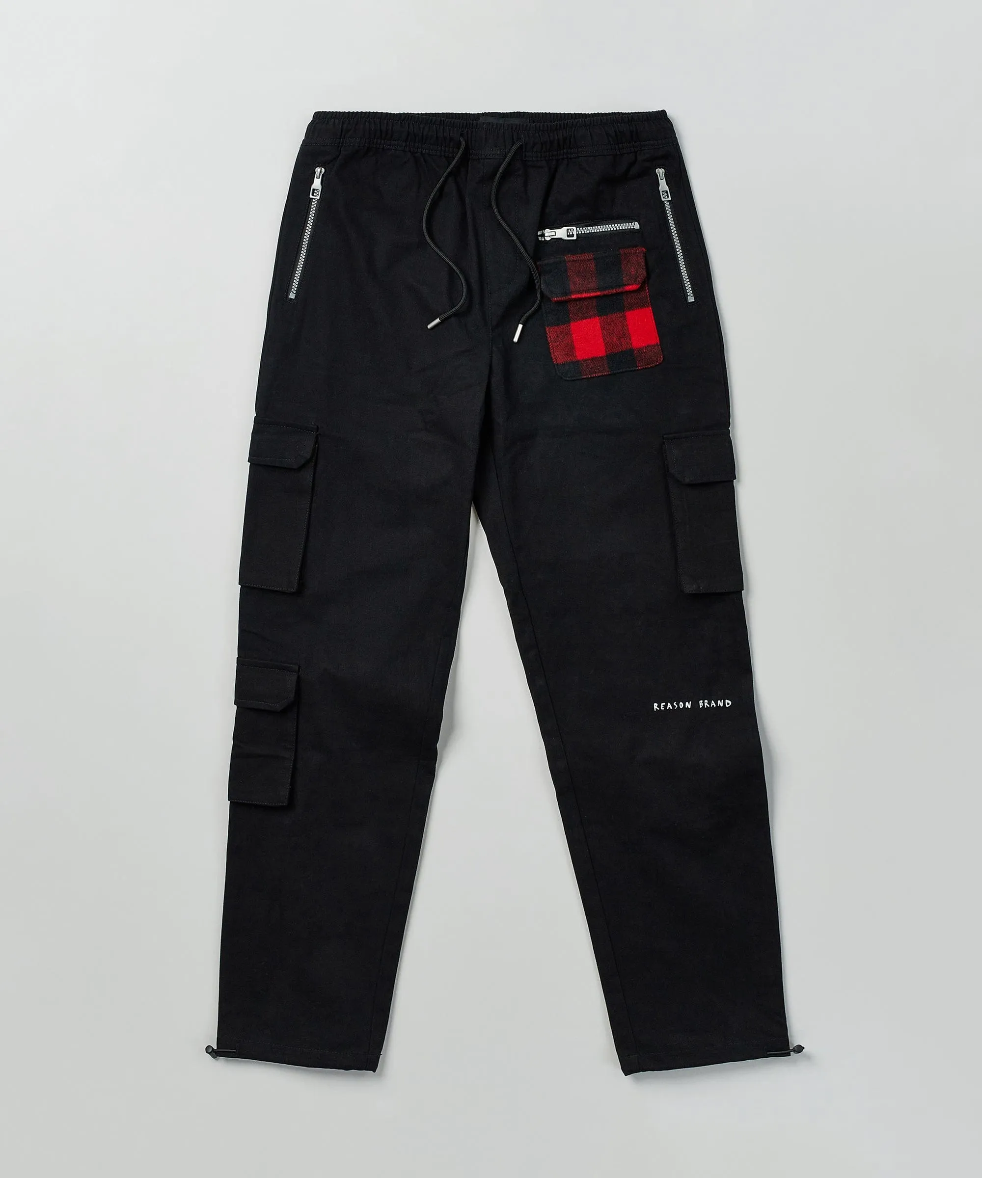 Heaven Woven Cargo Pants - Black