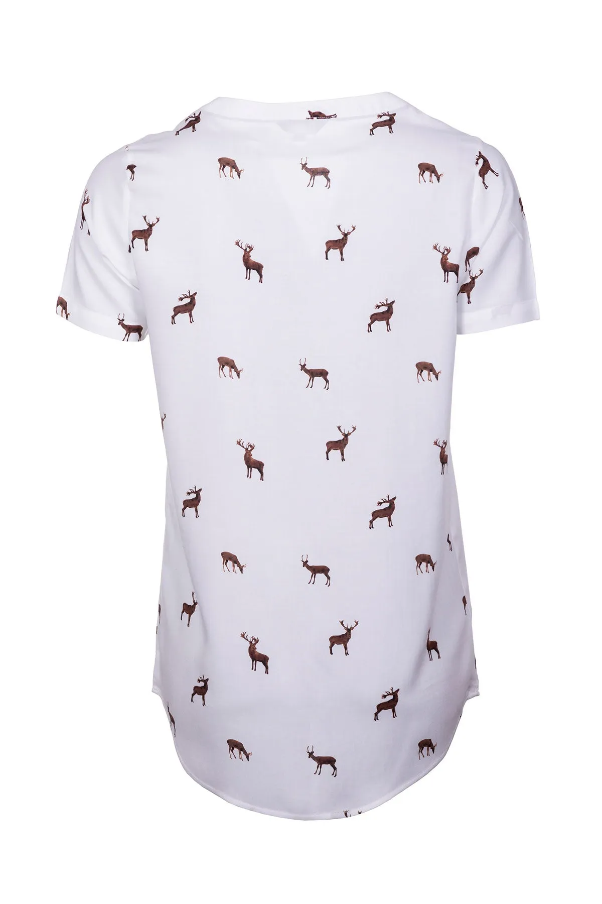 Ladies Short Sleeve Wistow Blouse