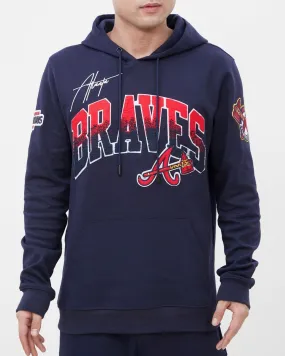 MLB ATLANTA BRAVES HOMETOWN MEN'S PO HOODIE (MIDNIGHT NAVY)