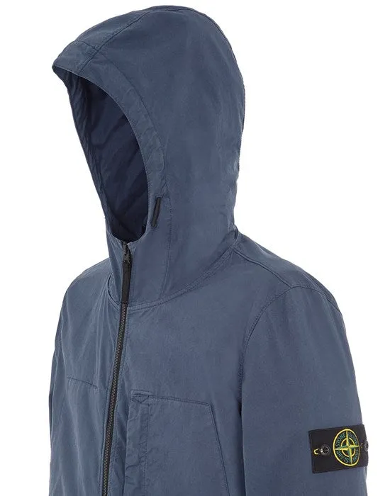 Stone Island Supima Cotton Jacket Avio Blue